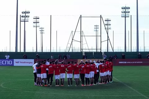منتخب مصر يختتم تدريباته الجماعية استعدادًا لمواجهة أنجولا (صور)